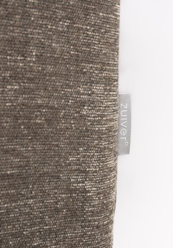 ZUIVER Summer Love Seat, m. armln - coffee polyester og stl