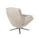 DUTCHBONE Vince loungestol - beige fljl stof og sort jern