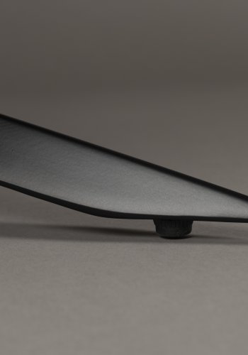 DUTCHBONE Vince loungestol - grn fljl stof og sort jern