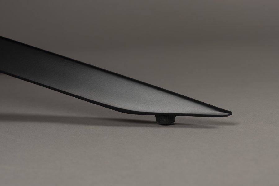 DUTCHBONE Vince loungestol - grn fljl stof og sort jern