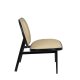 ZUIVER Spike loungestol - natur rattan og sort stl
