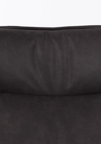 WHITE LABEL LIVING John drejestol - antracitgr kunstlder og metal