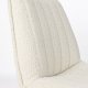 WHITE LABEL LIVING Jax loungestol - offwhite bouclé og metal