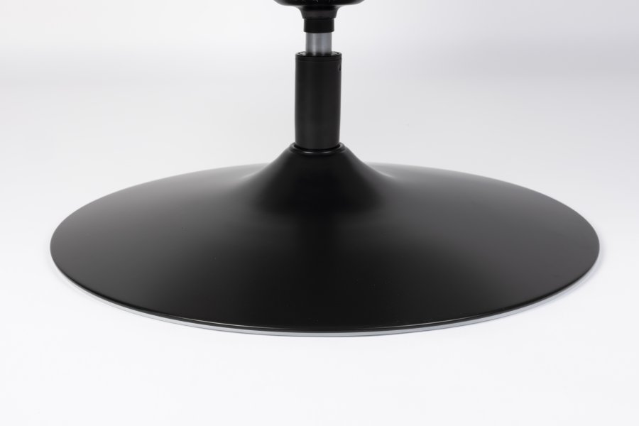 WHITE LABEL LIVING Jax loungestol - okker bouclé og metal