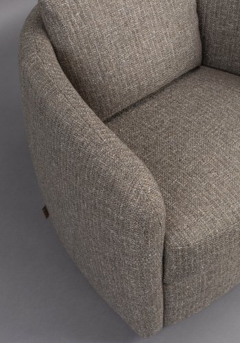 DUTCHBONE Boho loungestol, m. armln - gr akryl/polyester