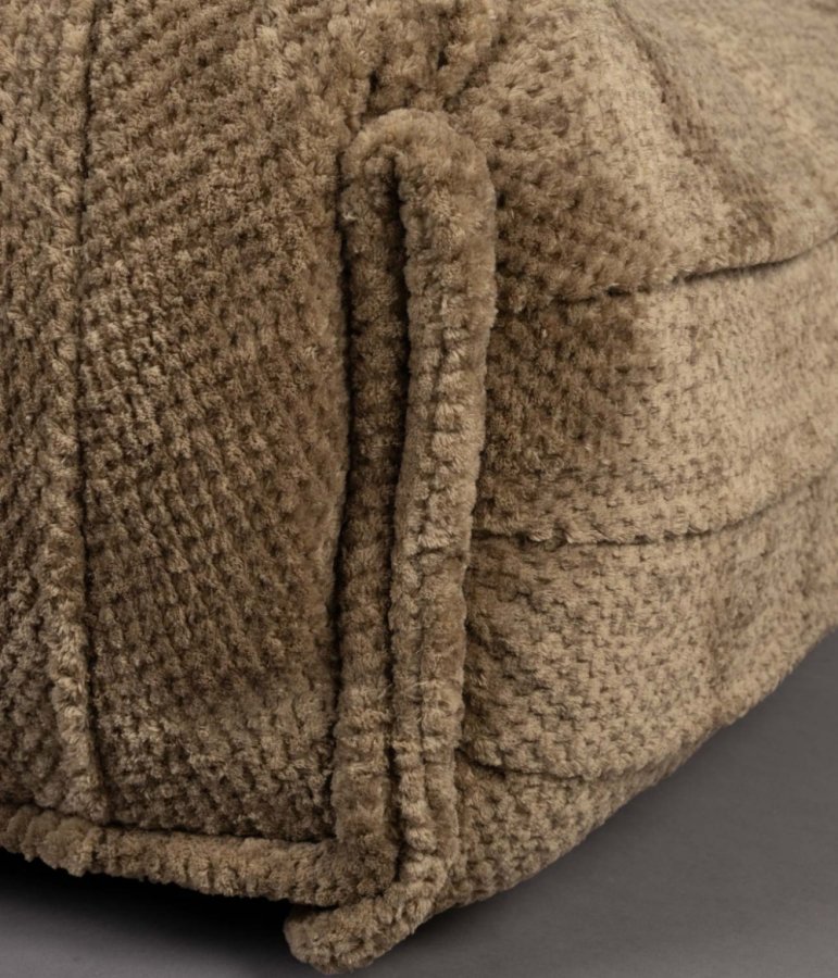 DUTCHBONE Hamilton recliner stol, m. USB-stik - brun polyester og tr