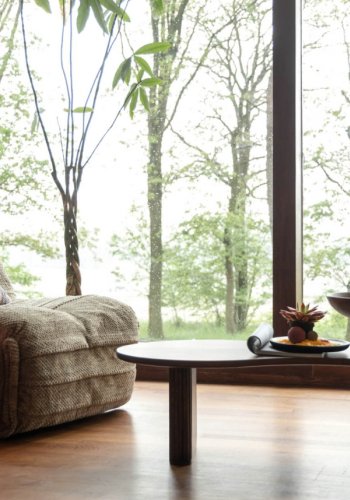 DUTCHBONE Hamilton recliner stol, m. USB-stik - brun polyester og tr