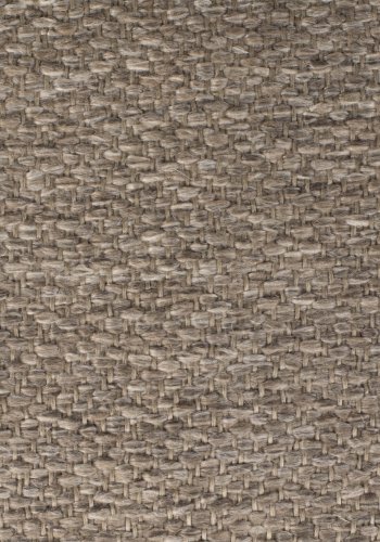 WHITE LABEL LIVING Comfortable Thomas loungestol, m. armln - brun stof og metal