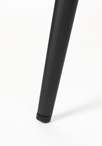 WHITE LABEL LIVING Comfortable Thomas loungestol, m. armln - brun stof og metal