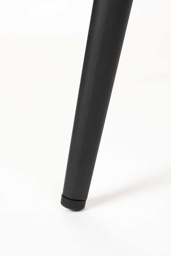 WHITE LABEL LIVING Comfortable Thomas loungestol, m. armln - brun stof og metal