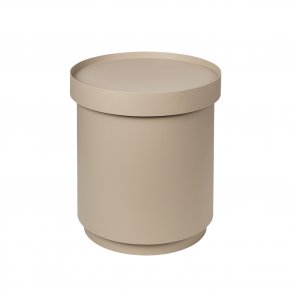 BROSTE COPENHAGEN Ninna sidebord, m. opbevaring - beige jern (35)