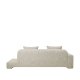 BROSTE COPENHAGEN Bay chaiselong, venstre side - lys beige stof