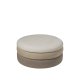 BROSTE COPENHAGEN Pond puf, rund - beige stof (68)