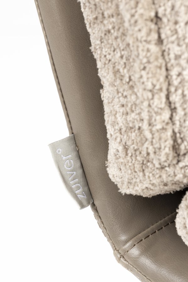 ZUIVER Lazy Sack loungestol - beige/gr polyester/bgetr