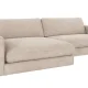 ROWICO Duncan 3 pers. modul sofa, m. venstre chaiselong - lysegr stof