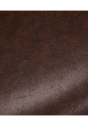 Luna spisebordsstol, m. armln - mrkebrun PU