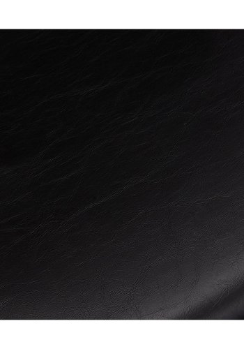 Isabel barstol, m. rygln og fodsttte - sort PU