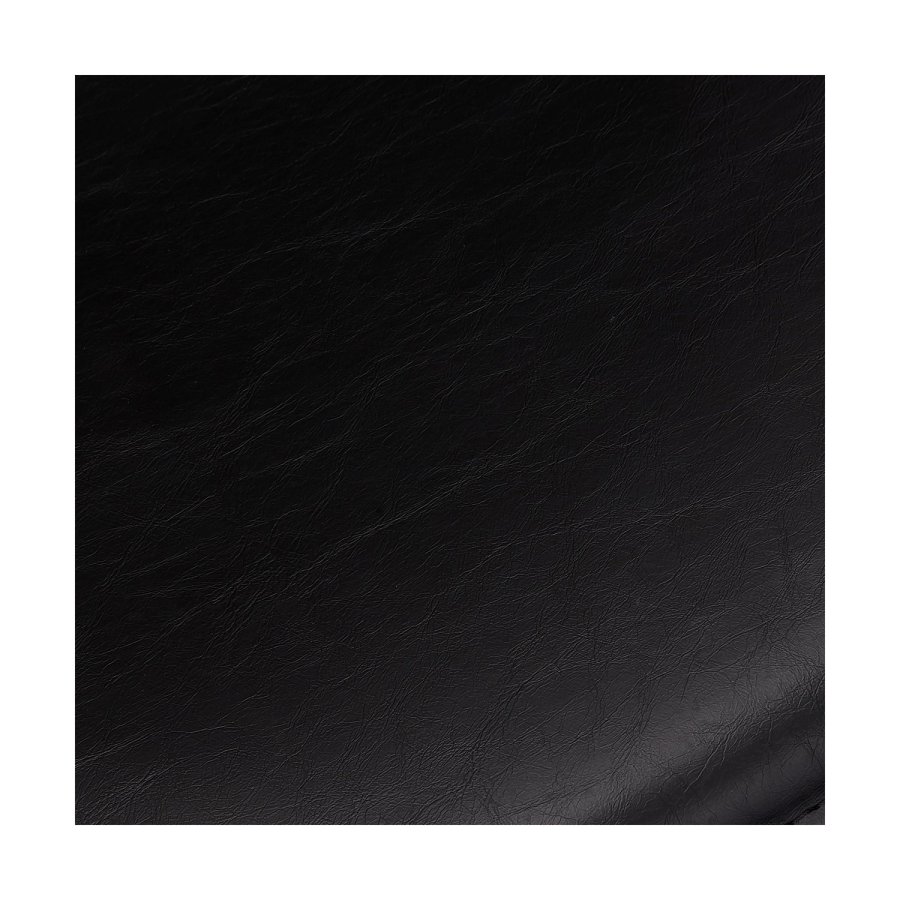 Isabel barstol, m. rygln og fodsttte - sort PU