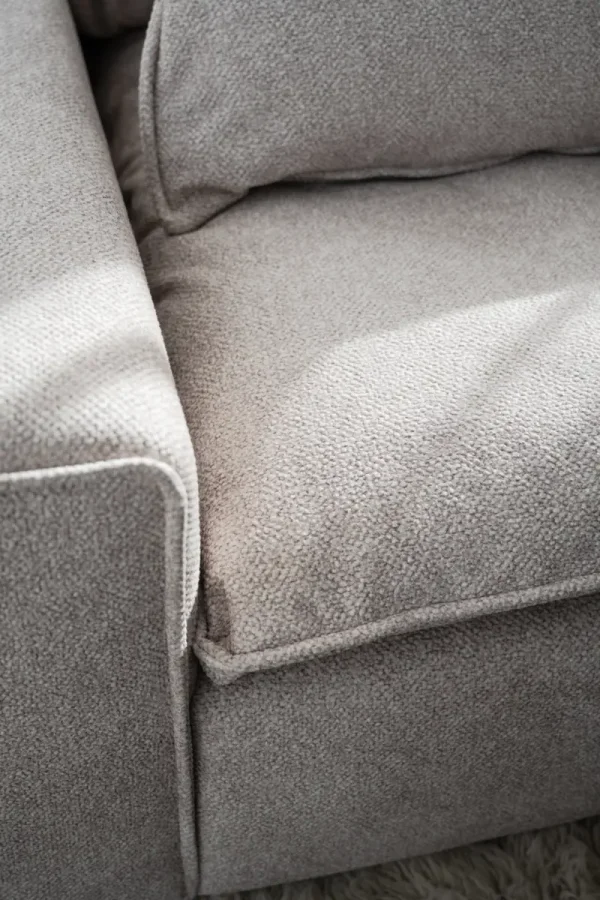 ROWICO Rawlins 3 pers. sofa, m. 4 hynder - beige stof