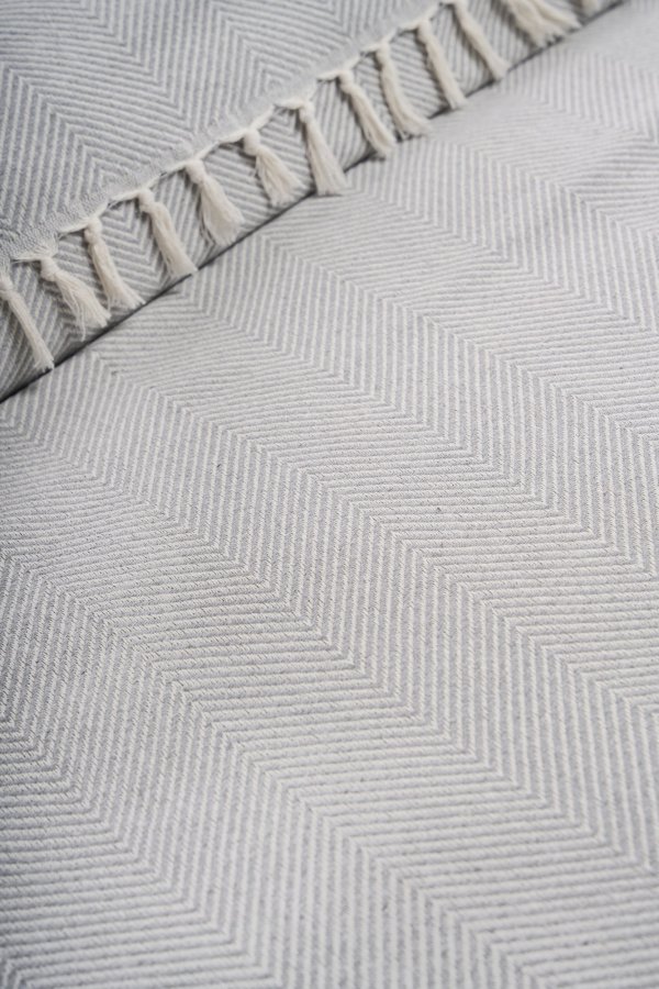 NORDVÄRK Bal?ks?rt? sengetppe, rektangulr - antracitgr bomuld (200x230)