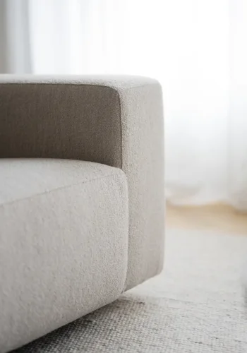 ROWICO Willard 4 pers. modul sofa - lys beige stof