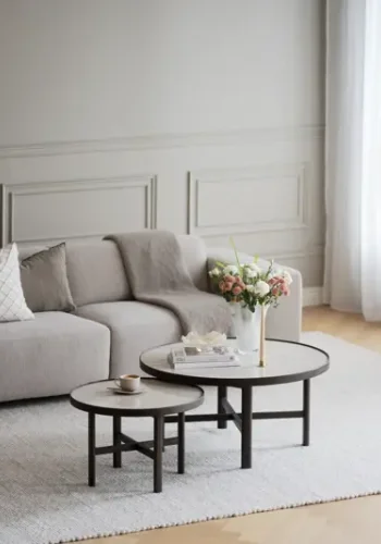 ROWICO Willard 3 pers. modul sofa - lys beige stof