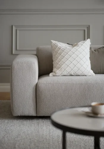 ROWICO Willard 3 pers. modul sofa - lys beige stof