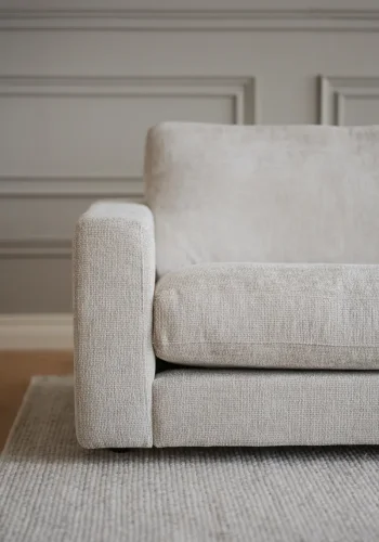 ROWICO Duncan 3 pers. modul sofa, m. hjre chaiselong - lysegr stof