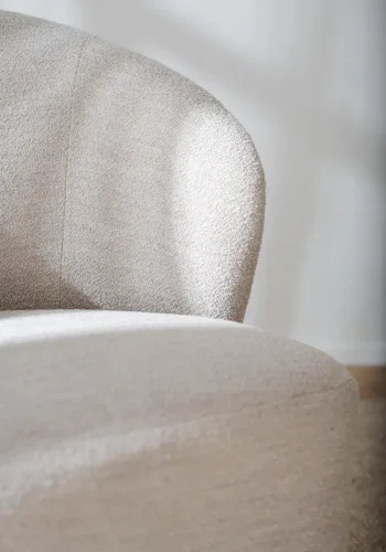 ROWICO Roselawn drejestol - lys beige stof