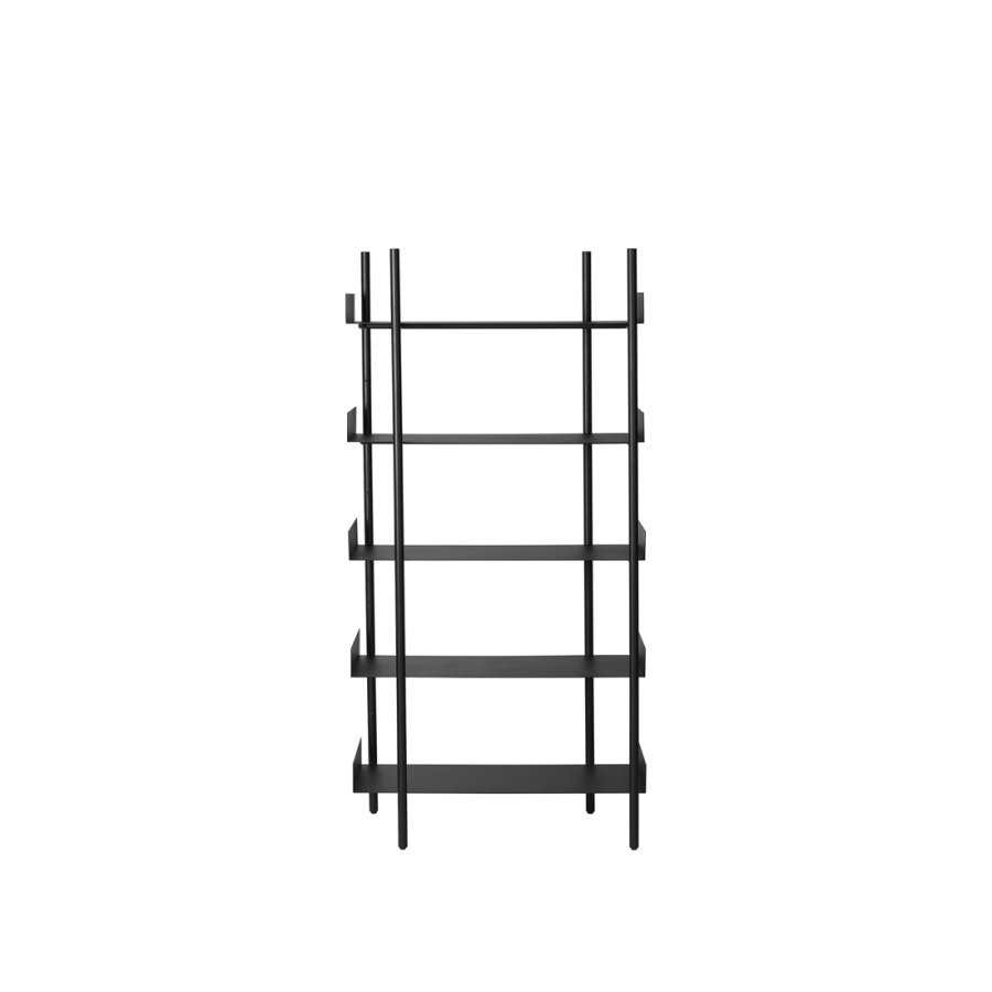 BROSTE COPENHAGEN Nobuko hje ben til byg selv reol - sort jern (st med 2)