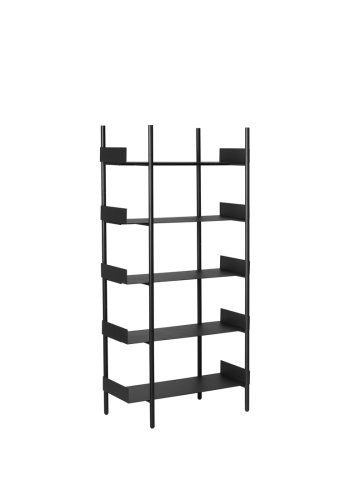 BROSTE COPENHAGEN Nobuko hje ben til byg selv reol - sort jern (st med 2)