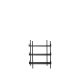 BROSTE COPENHAGEN Nobuko Lave ben til byg selv reol - sort jern (st med 2)