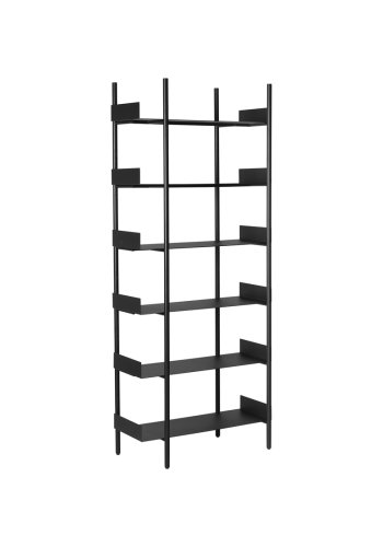 BROSTE COPENHAGEN Nobuko Modulr hylde til byg selv reol - sort jern
