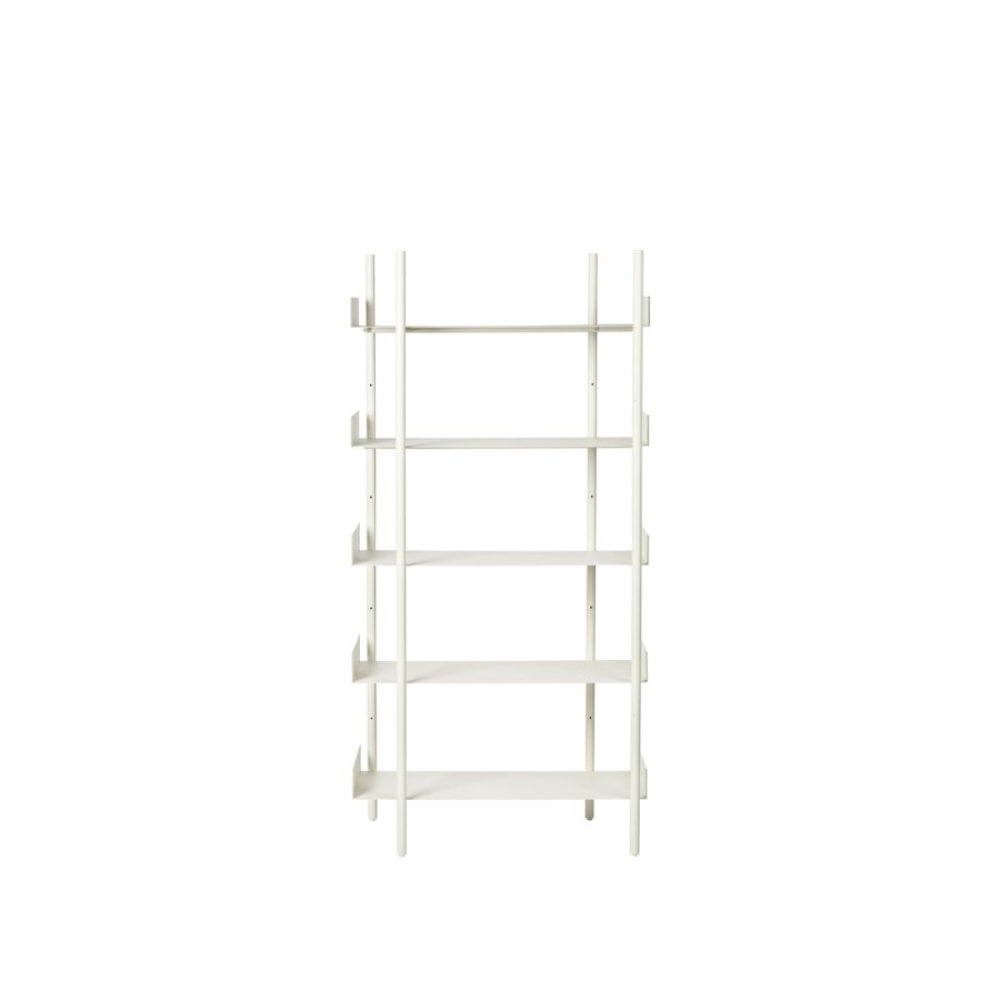 BROSTE COPENHAGEN Nobuko hje ben til byg selv reol - hvid jern (st med 2)