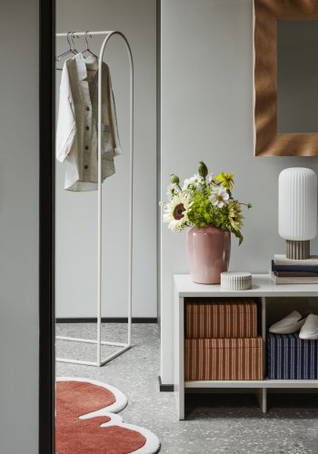 BROSTE COPENHAGEN Archie tjstativ - hvid metal