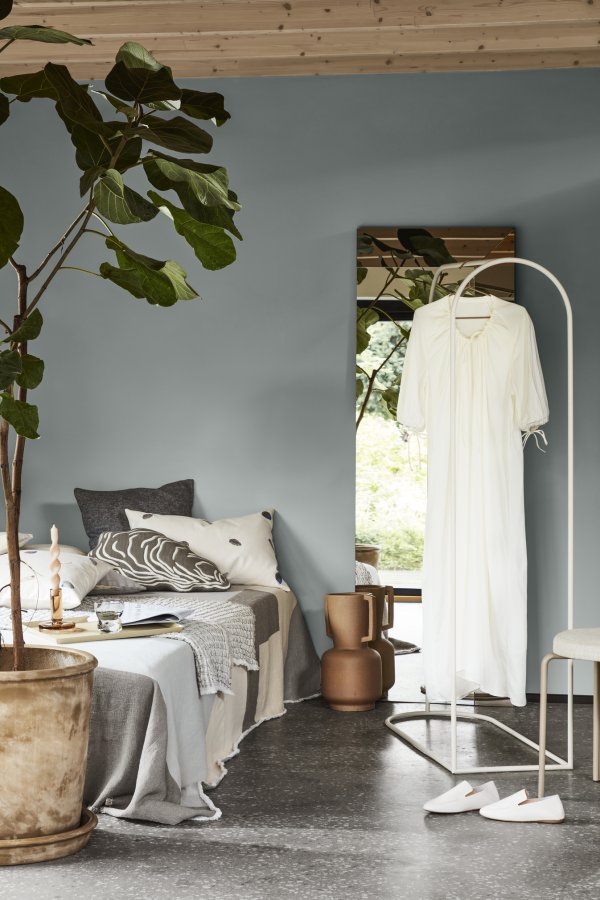 BROSTE COPENHAGEN Archie tjstativ, m. spejl - spejlglas og hvid metal