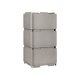 BROSTE COPENHAGEN Stacie opbevaringsbox, stabelbar - gr MDF (34x44)