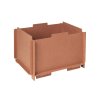 BROSTE COPENHAGEN Stacie opbevaringsbox, stabelbar - brun MDF (34x44)