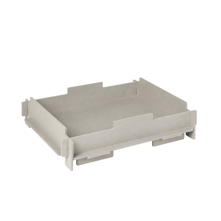 BROSTE COPENHAGEN Stacie bakke, stabelbar - gr MDF (34x44)