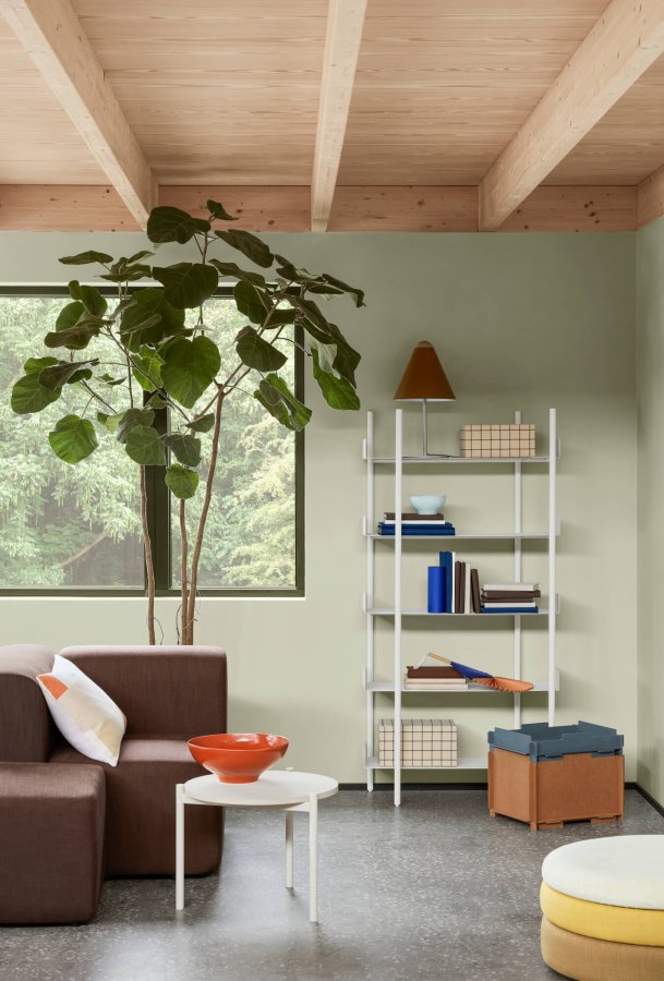 BROSTE COPENHAGEN Stacie bakke, stabelbar - bl MDF (34x44)