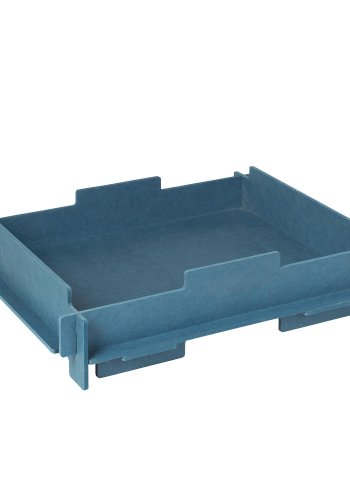 BROSTE COPENHAGEN Stacie bakke, stabelbar - bl MDF (34x44)