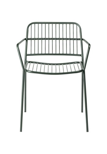 BROSTE COPENHAGEN Eden havestol, m. armln - skovgrn stl