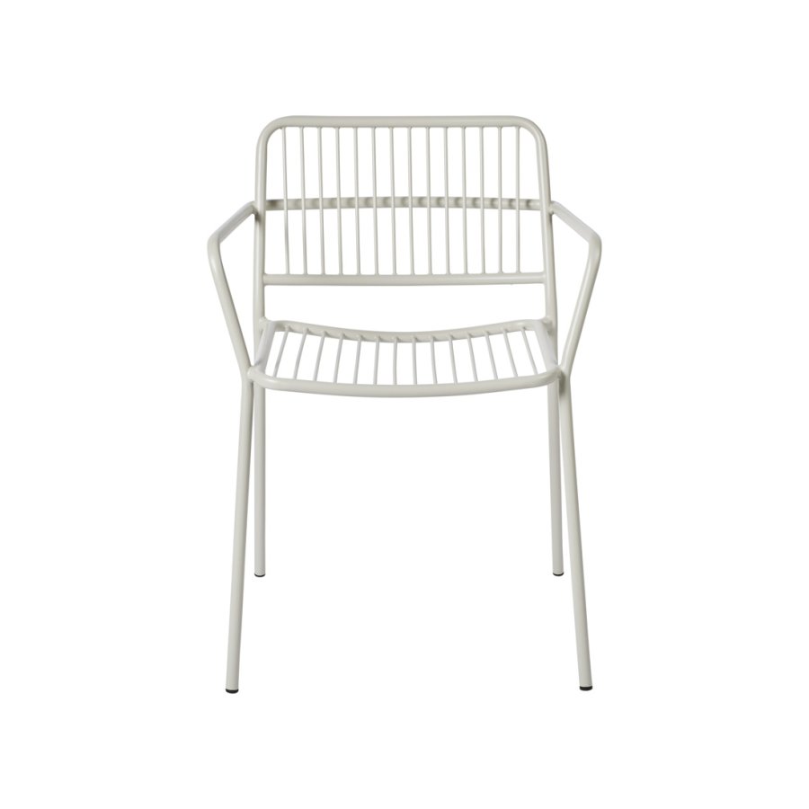 BROSTE COPENHAGEN Eden havestol, m. armln - beige gr stl