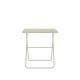 BROSTE COPENHAGEN Eden havebord, kvadratisk - beige gr stl (70x70)
