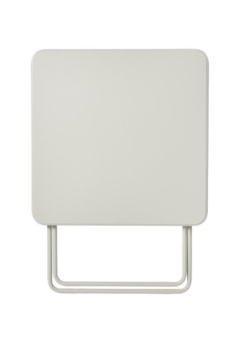 BROSTE COPENHAGEN Eden havebord, kvadratisk - beige gr stl (70x70)