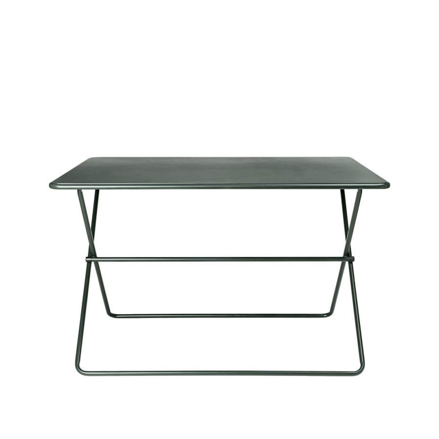 BROSTE COPENHAGEN Eden havebord, rektangulr - skovgrn stl (120x70)