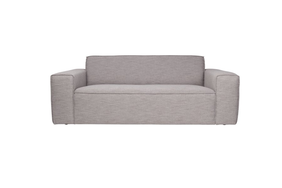 ZUIVER Bor Sofa 2,5-personers sofa - gr polyester og tr