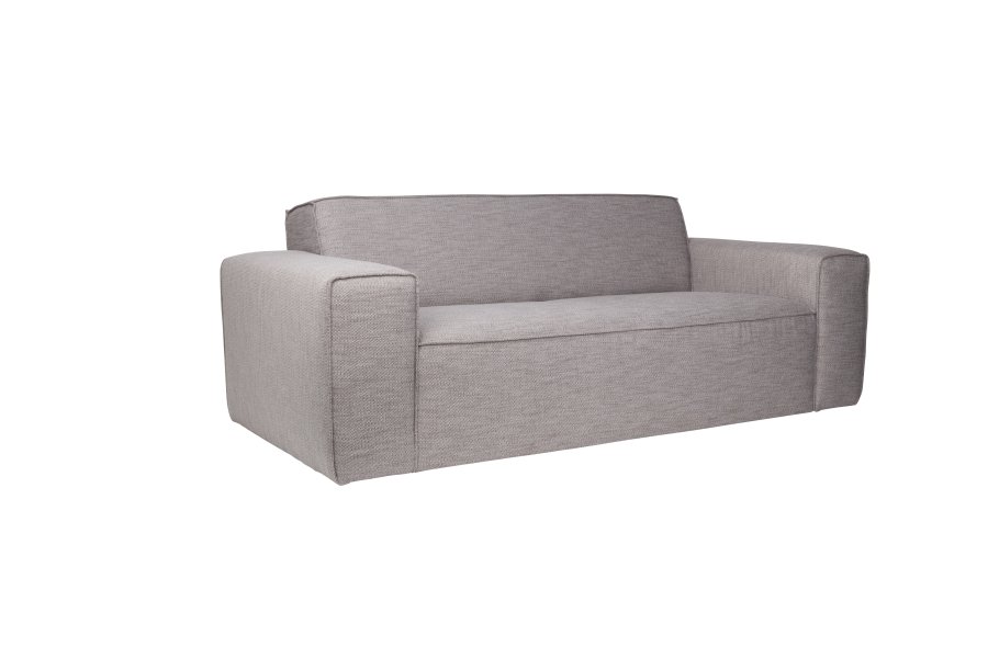 ZUIVER Bor Sofa 2,5-personers sofa - gr polyester og tr