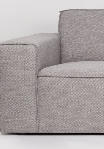 ZUIVER Bor Sofa 2,5-personers sofa - gr polyester og tr