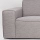 ZUIVER Bor Sofa 2,5-personers sofa - gr polyester og tr